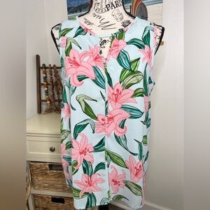 Brand New- C & E Floral Top